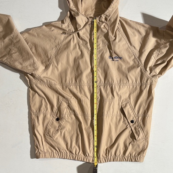 Supreme Beige Hooded Windbreaker - Picture 6 of 6